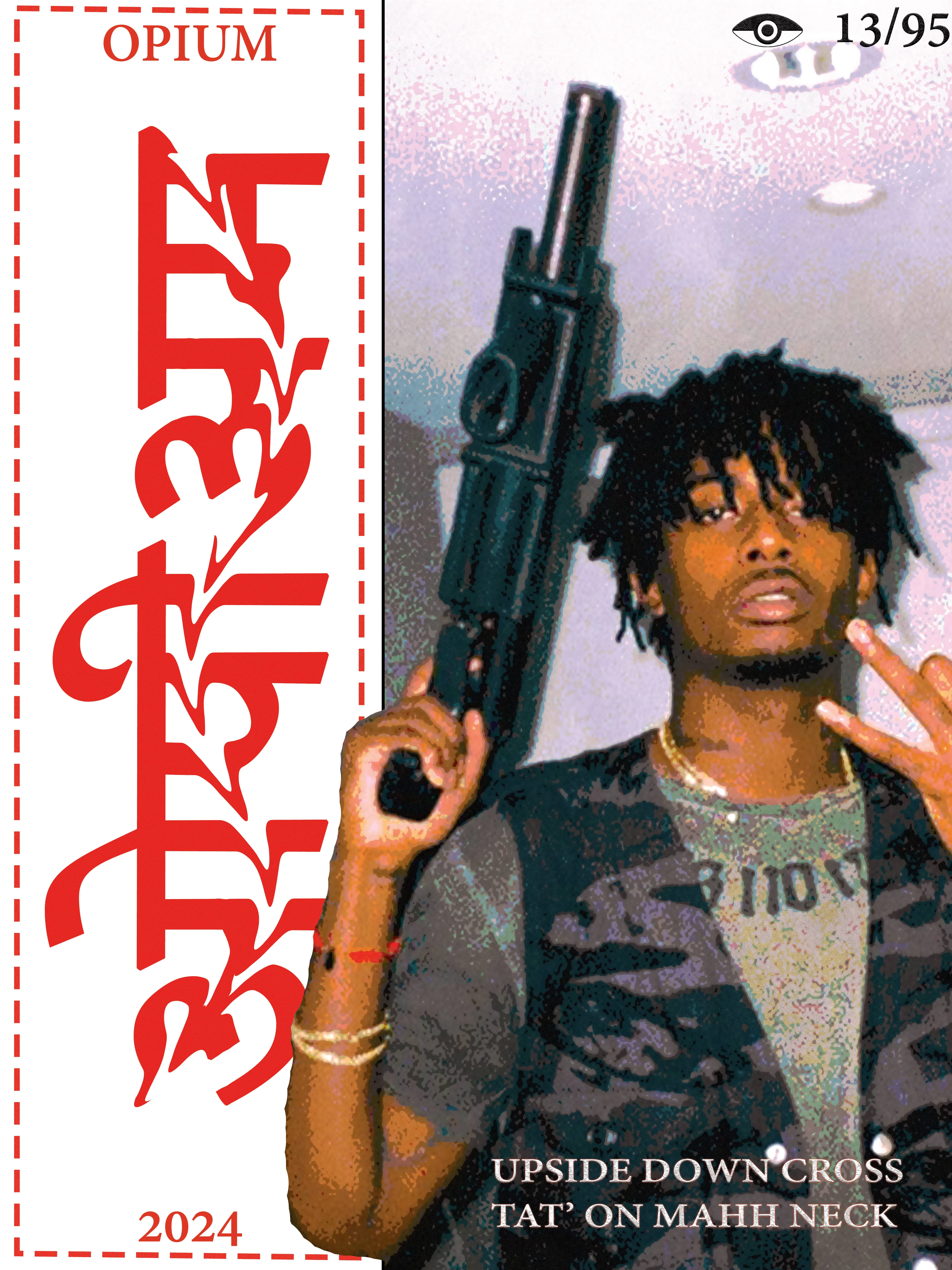 Playboi Carti OPIUM hindi poster