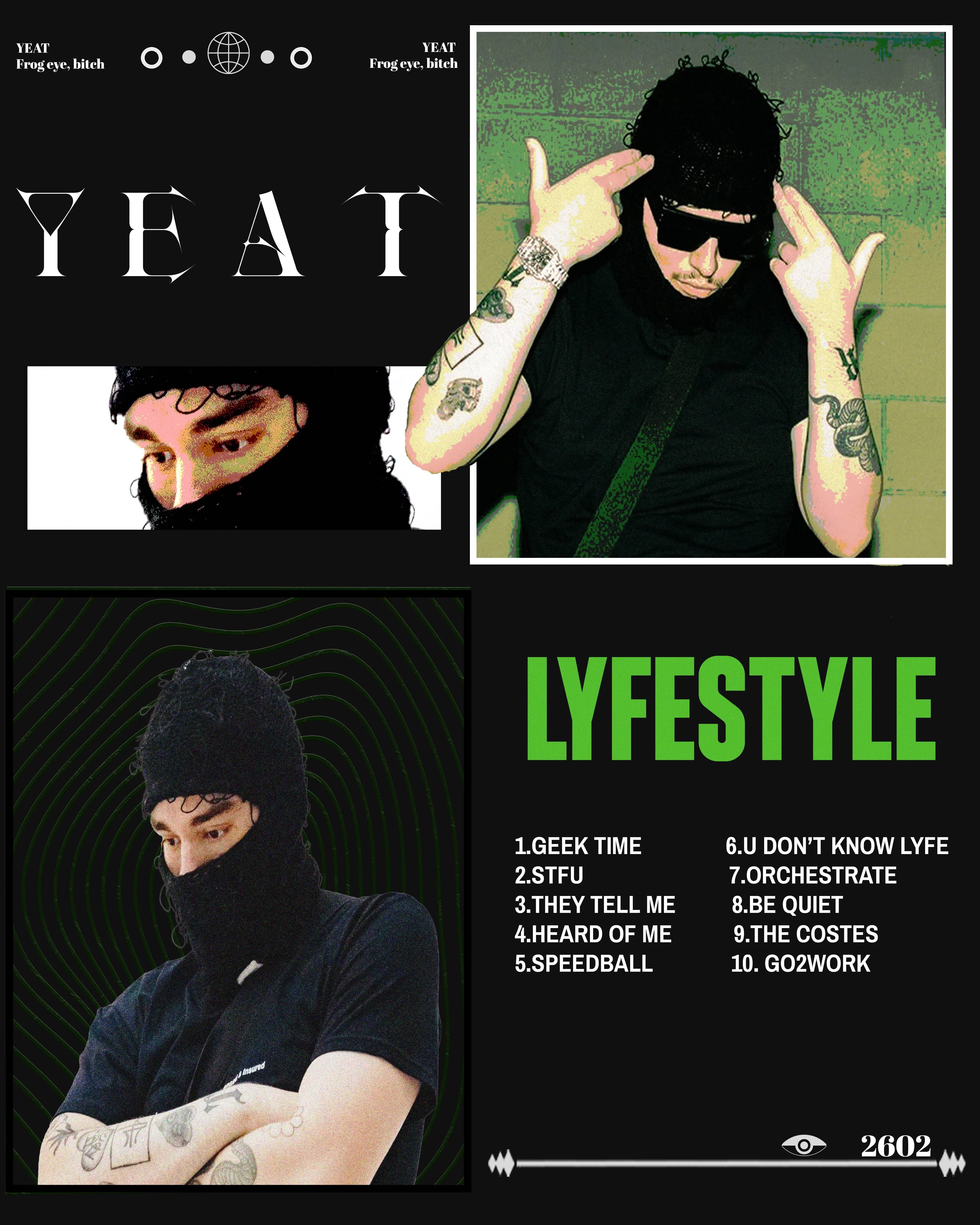 Yeat album poster